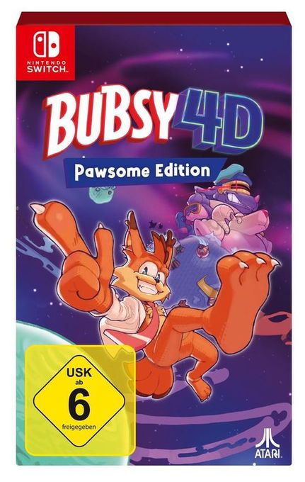 Bubsy 4D Pawsome Edition (Nintendo Switch) 