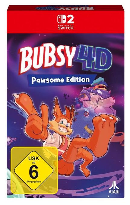 Bubsy 4D Pawsome Edition (Nintendo Switch 2) 
