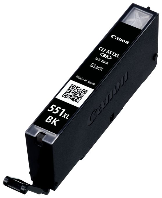 originale Druckerpatronen Foto schwarz 1125 Seiten CLI-551XLBK 