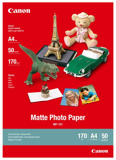 MP-101 mattes Fotopapier A4 – 50 Blatt 