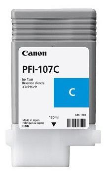 originale Druckerpatronen Cyan PFI-107C 