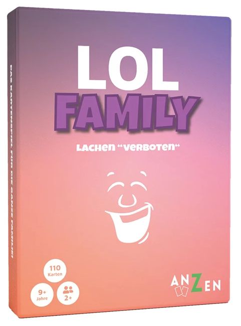Kartenspiel bis zu 12 Spielern ab 8 Jahr(e) LOL Family - Lachen "verboten" 