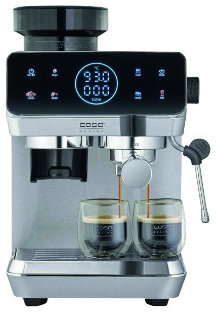 Siebträger Kaffeemaschine 20 bar 1500 W  1826 Espresso Gourmet & Grind (Edelstahl) 