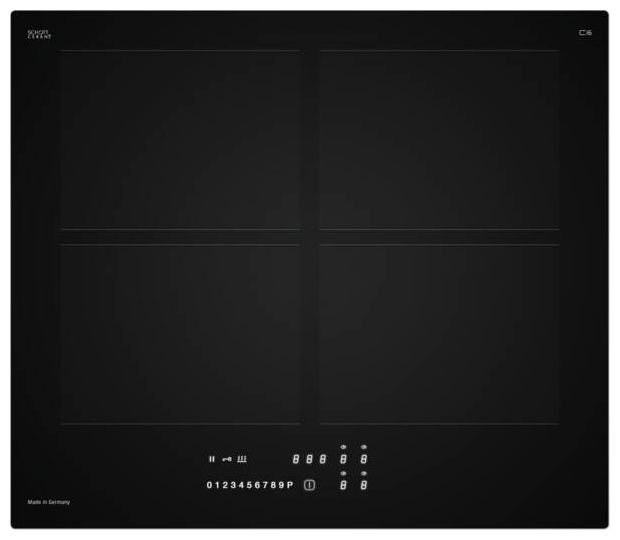 60 cm Induktions Kochfeld/Herdplatte 4 Zone(n) CI6 autarkes 
