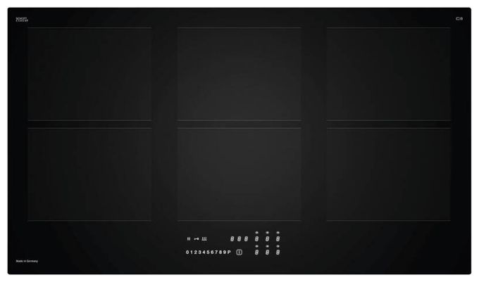 90 cm Induktions Kochfeld/Herdplatte 6 Zone(n) CI9 autarkes 