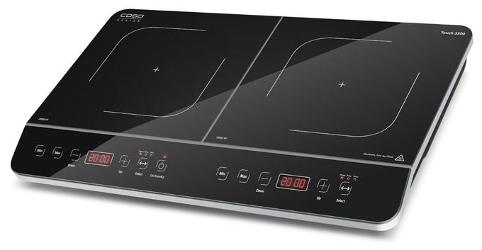 60 cm Induktions Kochfeld/Herdplatte 2 Zone(n) Design Touch 3500 autarkes 