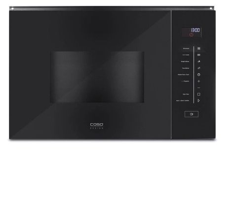 Einbau-Mikrowelle 900 W Größe: mittel 5 Stufen Grill (Schwarz, Edelstahl) Selection E25 MGS 