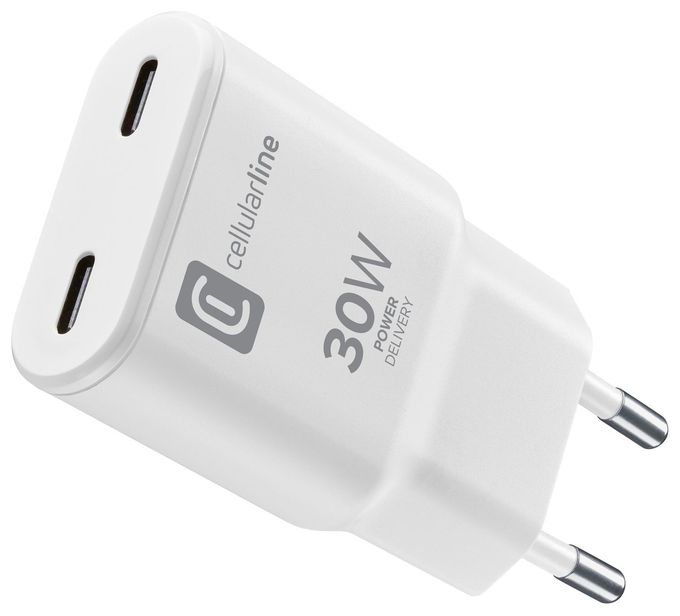 2xUSB-C Ladegerät mit GaN-Technologie -GAN SLIM 30W 
