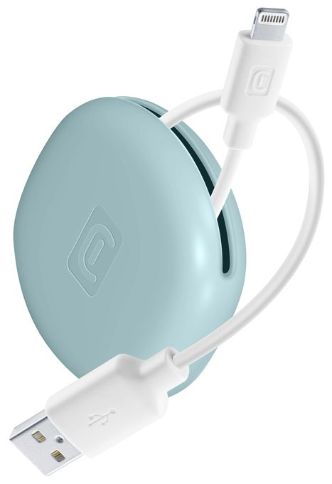 Stecker Lightning auf USB A 1 m  Bag Cable (Weiß) 