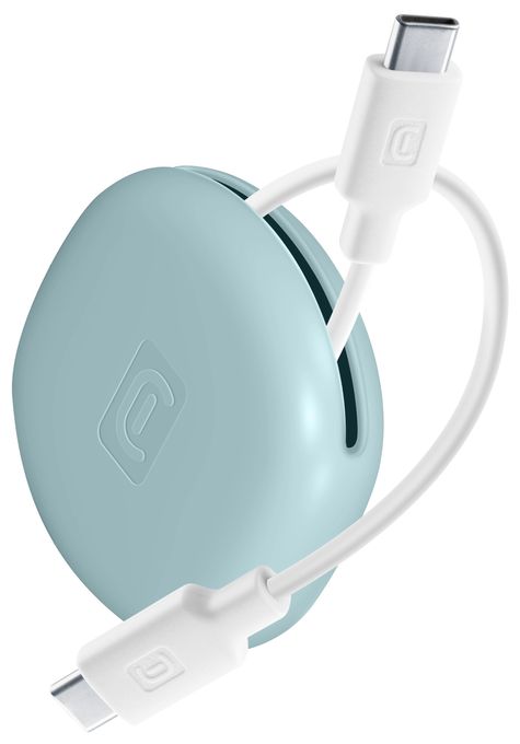 Stecker USB C auf USB C bis 60 W 1 m  Bag Cable (Weiß) 