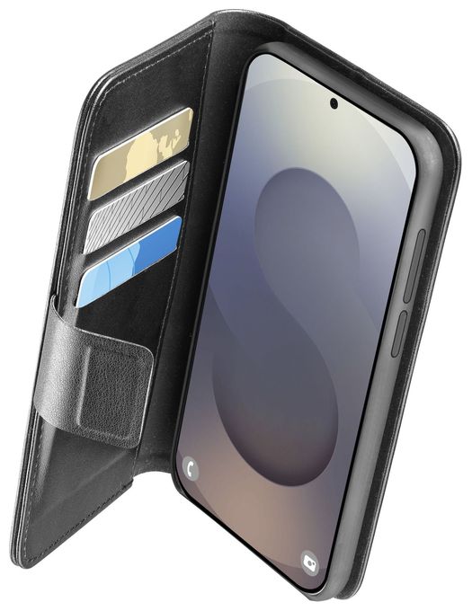 Folio für Samsung Galaxy S25 Ultra  Book Agenda 2 Case (Schwarz) 