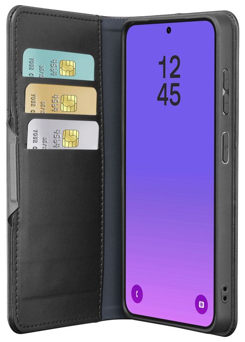 Folio für Samsung Galaxy A57  Book Agenda 2 (Schwarz) 