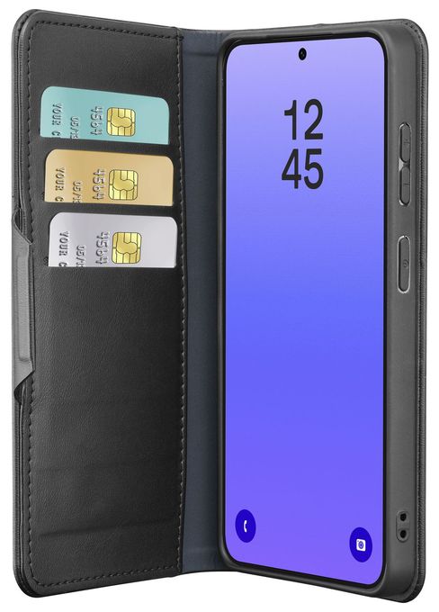 Folio für Samsung Galaxy A37  Book Agenda 2 (Schwarz) 