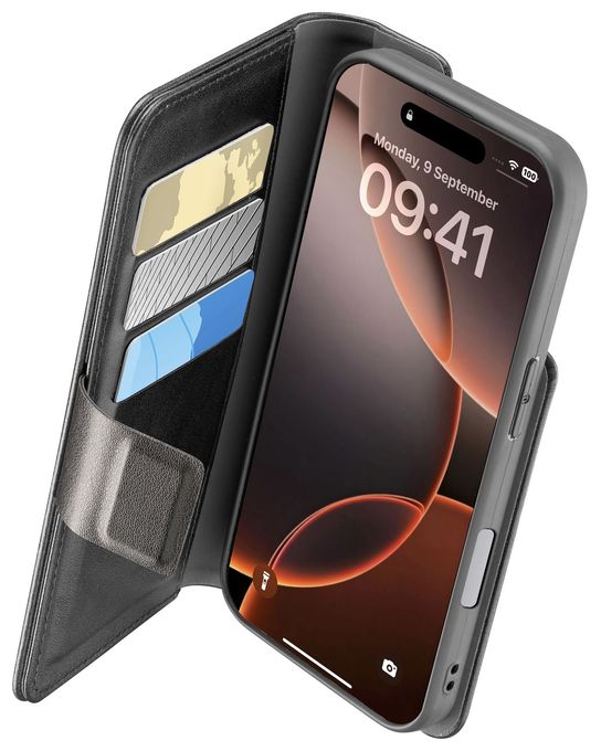 Folio für Apple iPhone 16 Pro Max  Book Agenda (Schwarz) 