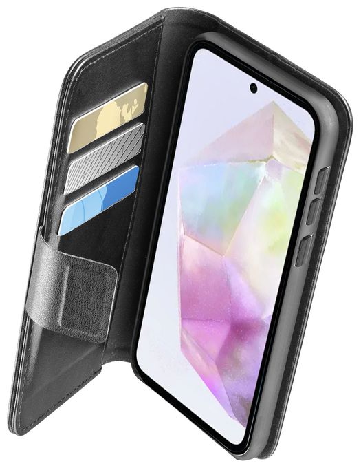Folio für Samsung Galaxy A36, Galaxy A56  Book Agenda (Schwarz) 