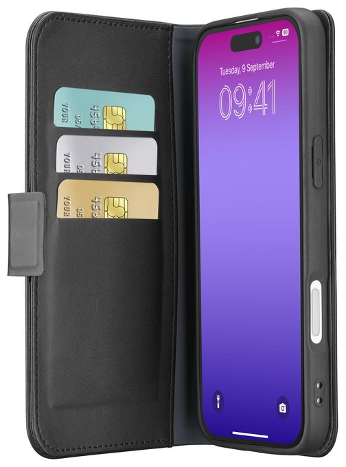 Folio für Apple iPhone 17 Pro  Book Agenda (Schwarz) 