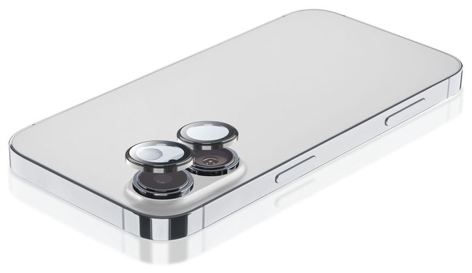 Kameraobjektivschutz gehärtetes Glas für  Apple iPhone 16, iPhone 16 Plus Kratzresistent, Schockresistent Camera Lens Ring 