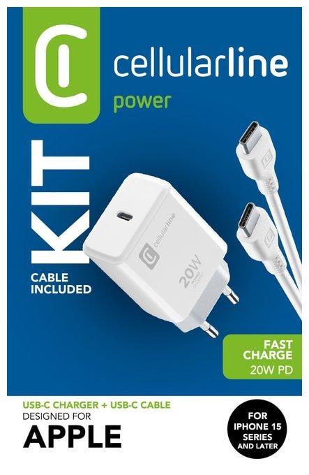 Charger Kit 20W - For iPhone 15 Series 