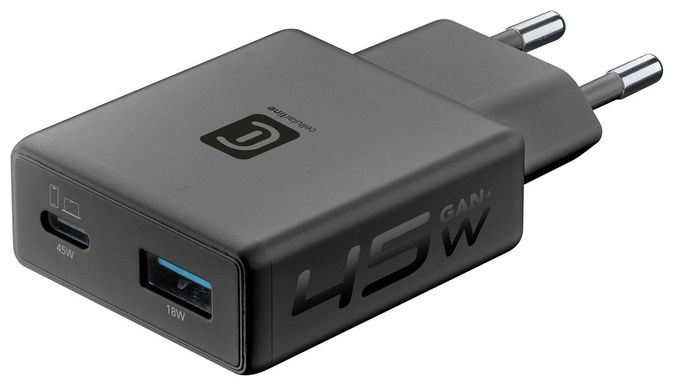 CHARGER POWER LITE 45W SLIM DUAL A+C 