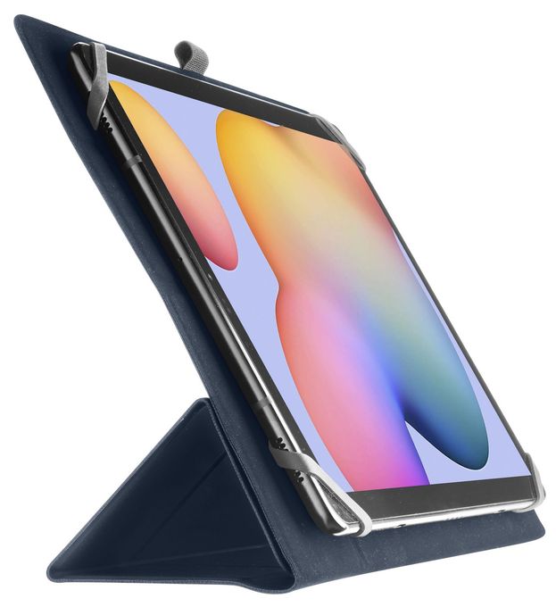 Folio aus Kunstleder für Universal bis 26,7 cm (10.5") Kratzresistent (Blau) Click Case 