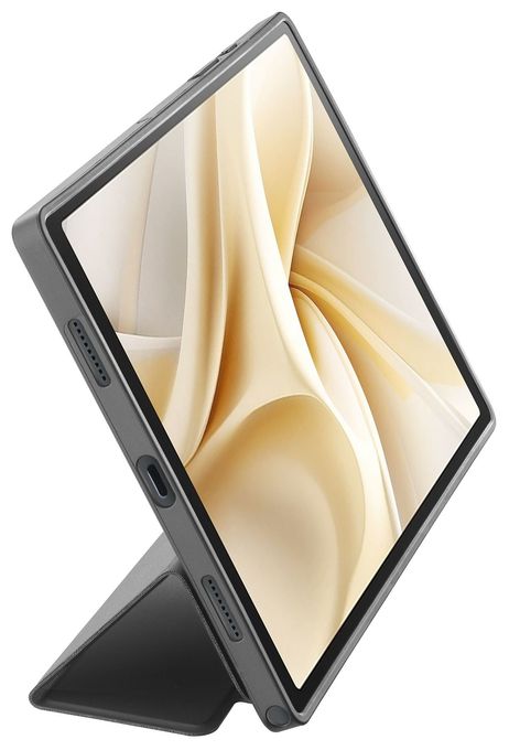 Folio aus Kunstleder für Samsung Galaxy Tab A11+ bis 27,9 cm (11") Stoßfest, Kratzresistent (Schwarz) Compact 