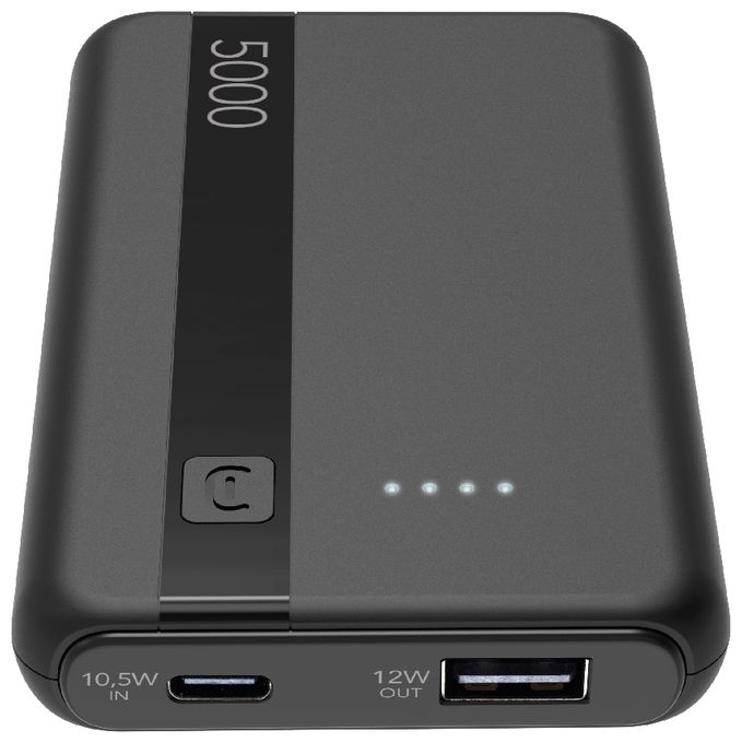 5000 mAh Powerbank USB Typ-C  Entry (Schwarz) 