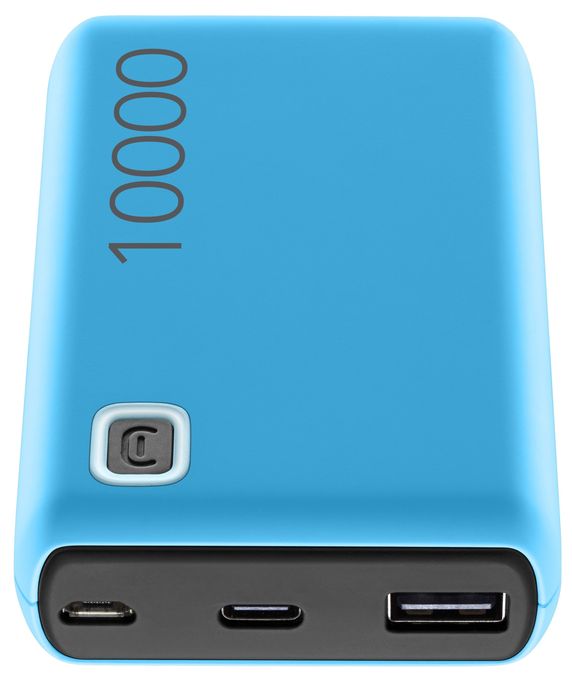 10000 mAh Powerbank Micro-USB + USB Type-C  Essence (Blau) 