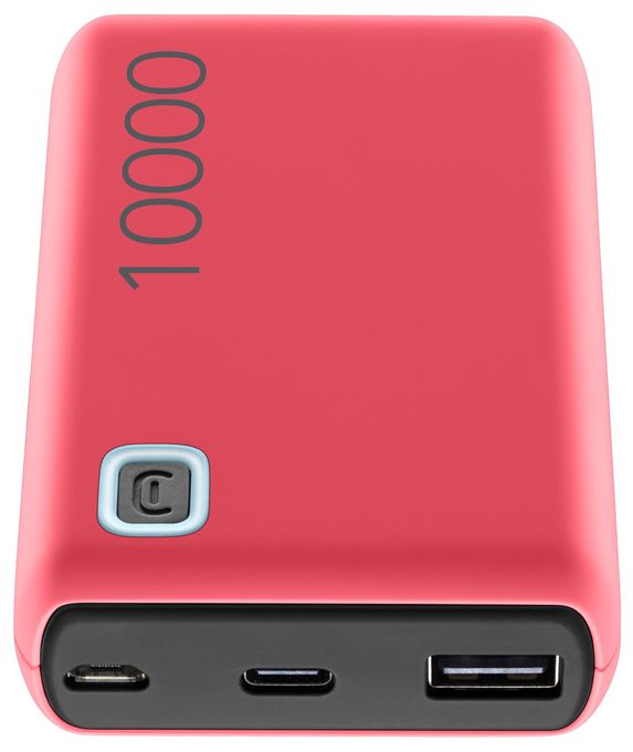 10000 mAh Powerbank Micro-USB + USB Type-C  Essence (Pink) 