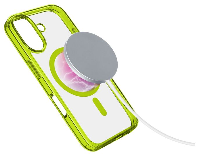 Cover für Apple iPhone 16  Iconic Mag (Limette) 