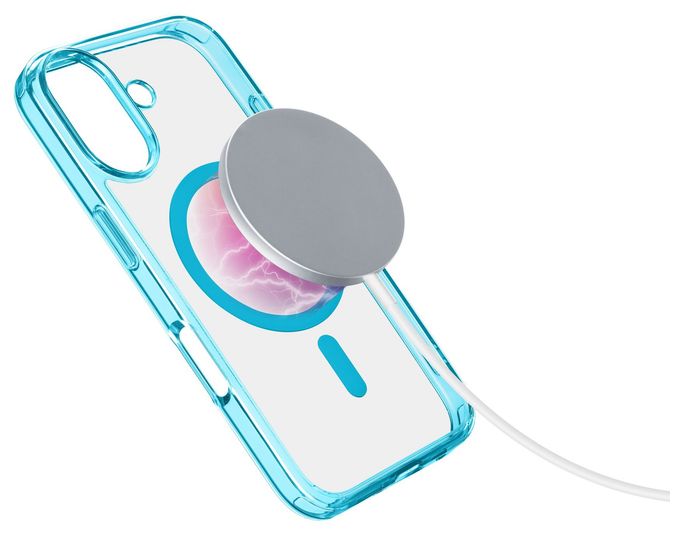Cover für Apple iPhone 16  Iconic Mag (Hellblau) 
