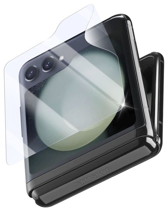 Rückseiten-/Bildschirmschutz Kunststoff für  Samsung Galaxy Z Flip6 Schlagfest, Kratzresistent, Schockresistent Impact Film 