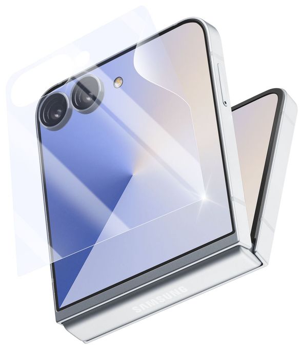 Klare Bildschirmschutzfolie für  Samsung Galaxy Z Flip7 Kratzresistent, Schockresistent Impact Film 