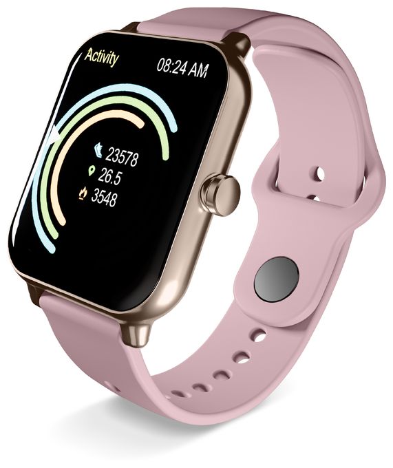 ION SMARTWATCH BLUETOOTH 1.83" ROSA 