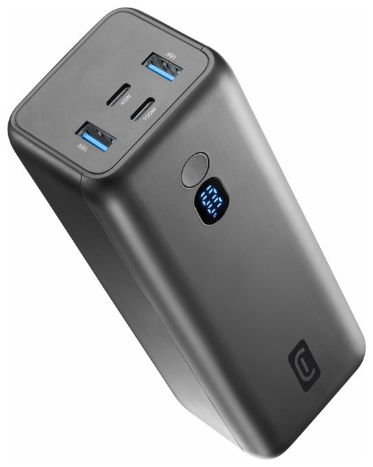 27000 mAh Powerbank USB Typ-C  Maxi (Schwarz) 