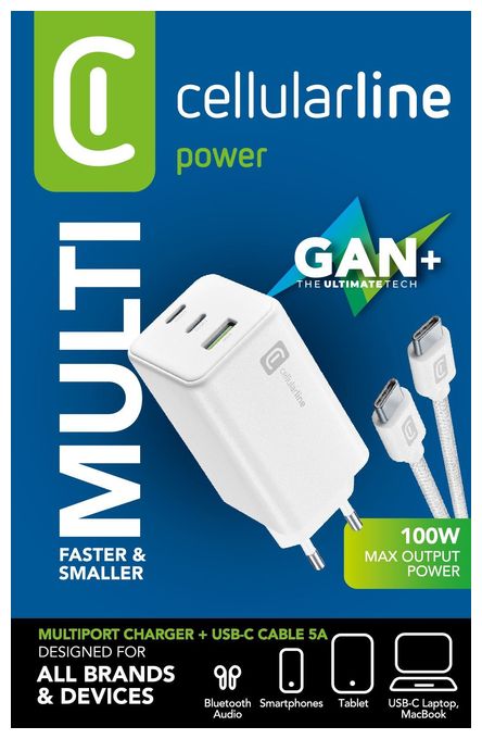 Multipower 100W Kit - Smartphone, tablet e laptop 