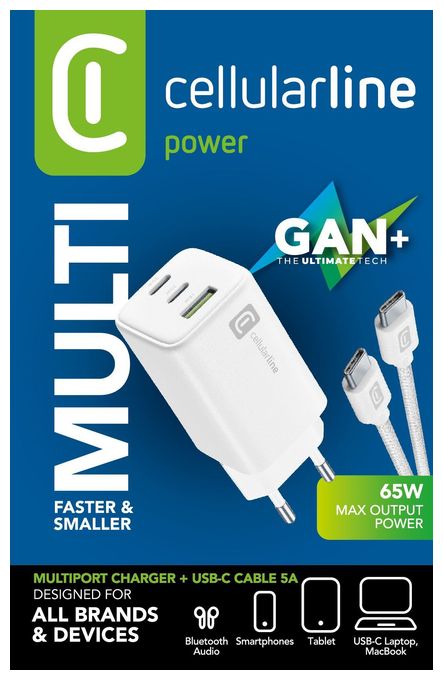 Multipower 65W Kit - Smartphone, tablet e laptop 