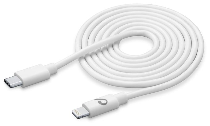 Stecker Lightning auf USB C bis 30 W 3 m  Power Cable (Weiß) 