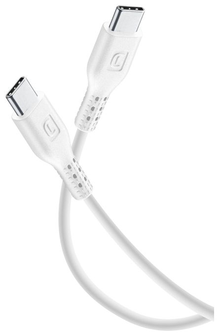 Stecker USB C auf USB C bis 60 W 3 m  Power Cable (Weiß) 