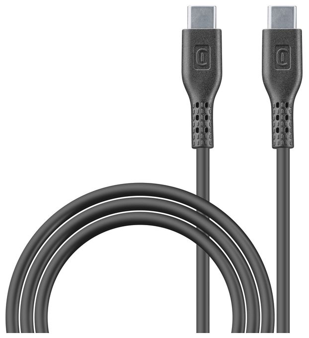 Stecker USB C auf USB C bis 100 W 2 m  Power Data Cable (Schwarz) 