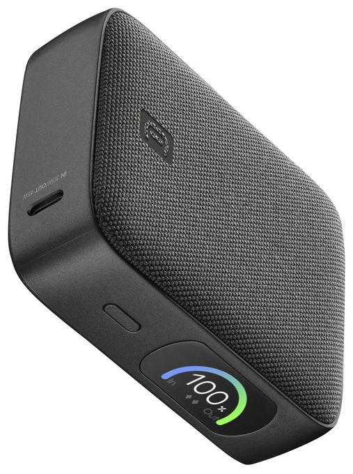 10000 mAh Powerbank USB Typ-C  PowerView IQ (Schwarz) 
