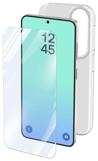 Cover für Samsung Galaxy A27  Protection Kit (Transparent) 