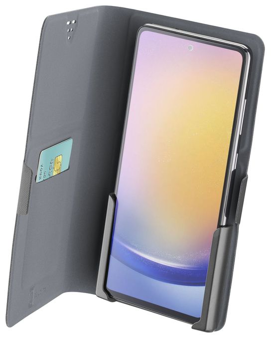 Folio für Universal Max 75 mm x 150 mm  Slide & Click L (Schwarz) 