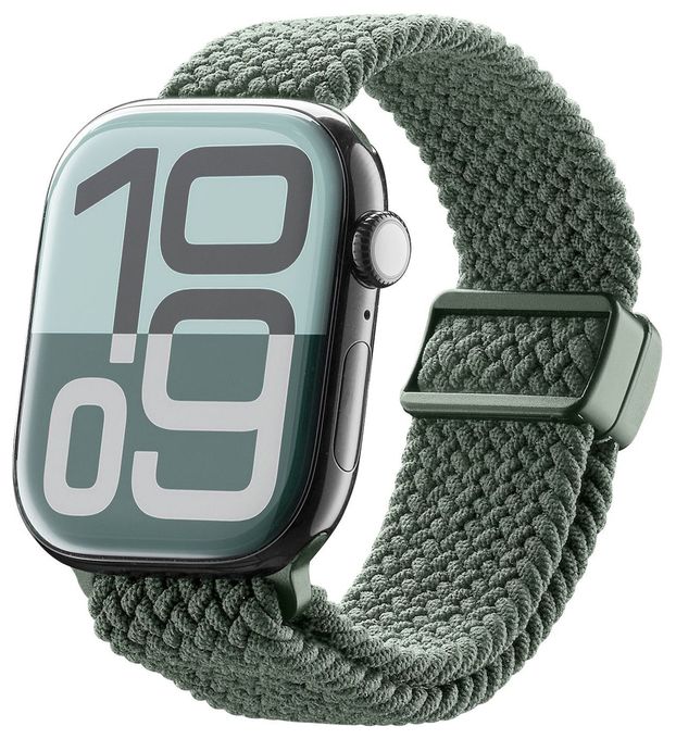 Armband 8 mm Watch 42 (S.1-2-3)/44/45/46/49 mm  Soft Band (Grün) 