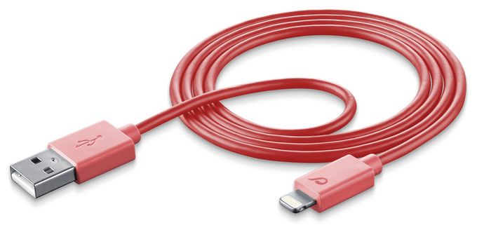 Lightning auf USB A 1 m  Stylecolor Cable (Pink) 