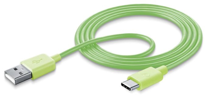 Stecker USB A auf USB C 1 m  Stylecolor Cable (Grün) 