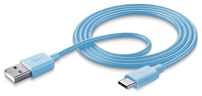 USB A auf 1 m  Stylecolor Cable (Blau) 