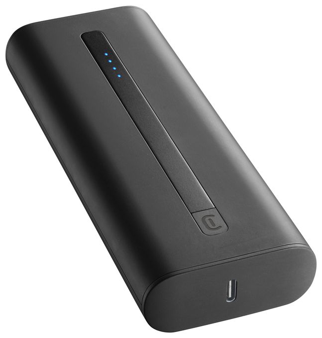 20000 mAh Powerbank USB Typ-C  Thunder (Schwarz) 