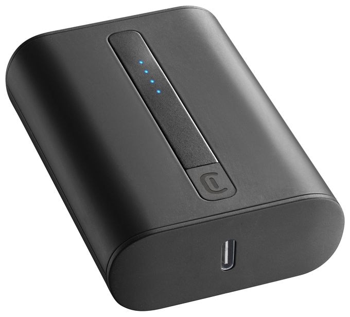 10000 mAh Powerbank USB Typ-C  Thunder (Schwarz) 