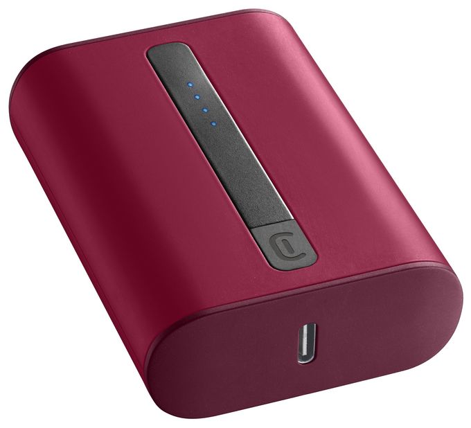10000 mAh Powerbank USB Typ-C  Thunder (Rot) 