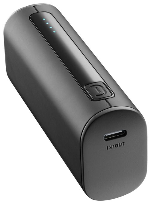 5000 mAh Powerbank USB Typ-C  Thunder (Schwarz) 